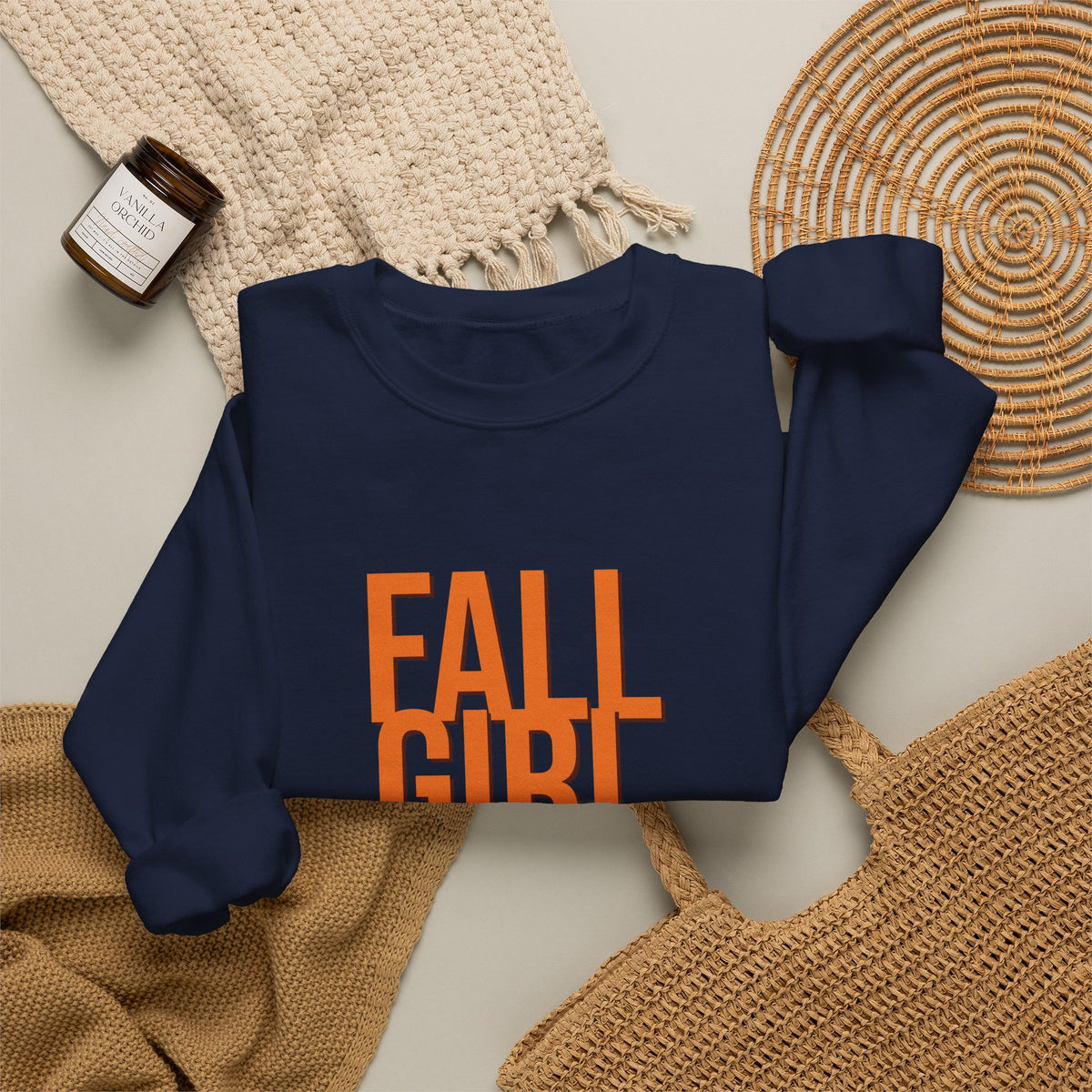 Fall Girl Autumn Edition Sweatshirt — Cozy Seasonal Crewneck