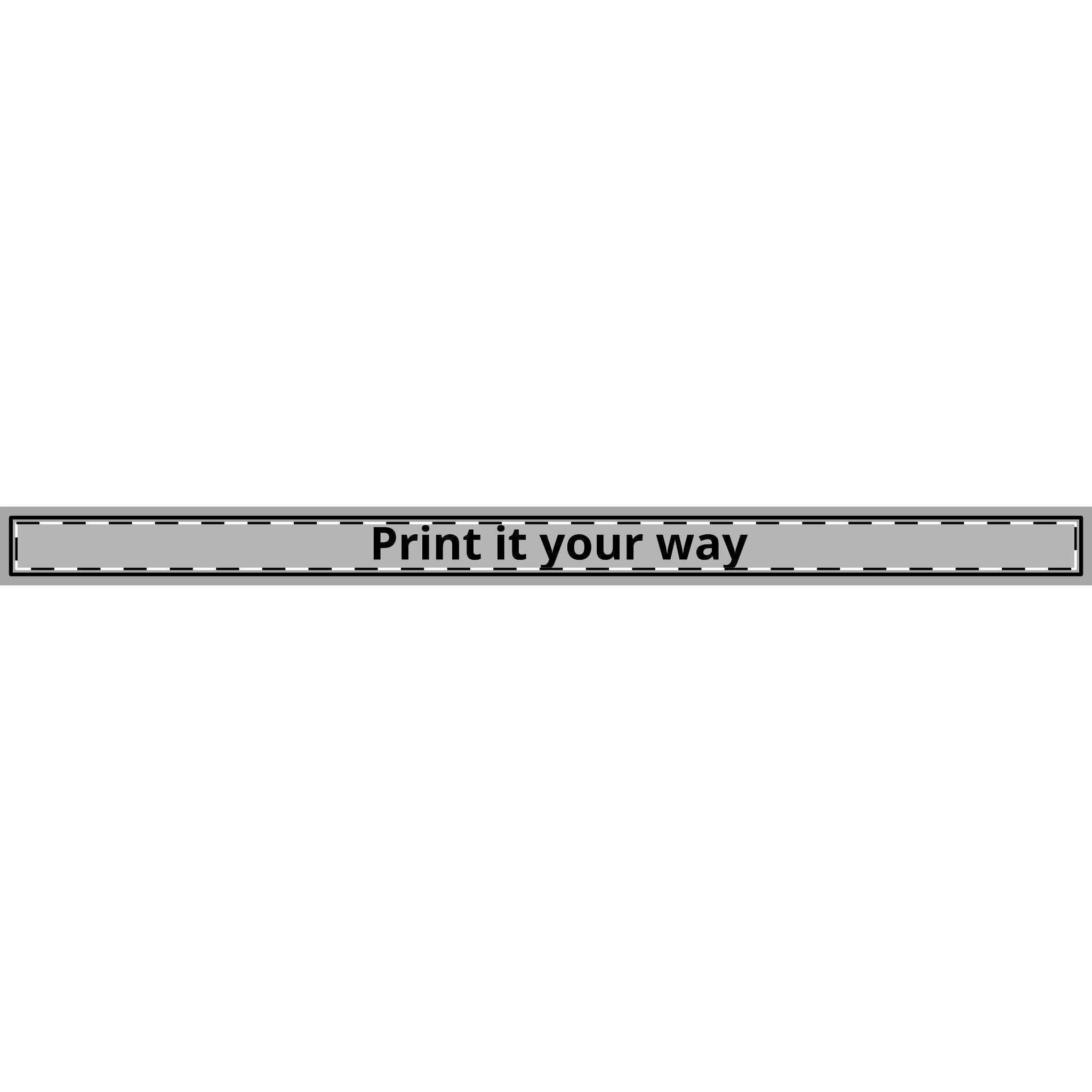 Custom Clip-On Pet Collar – "Print It Your Way" Personalized Safety Strap