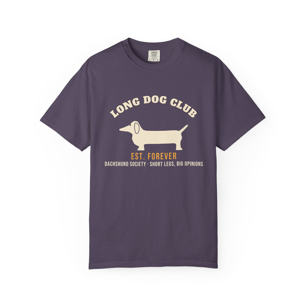 Long Dog Club Shirt — Retro Dachshund Mom & Dad Tee