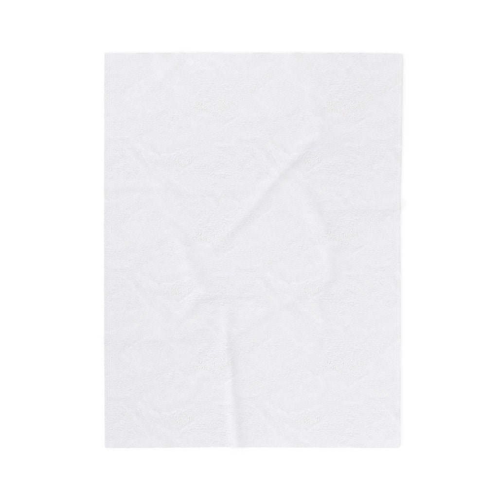 Give Thanks Velveteen Plush Blanket — Autumn Leaves Thanksgiving Throw