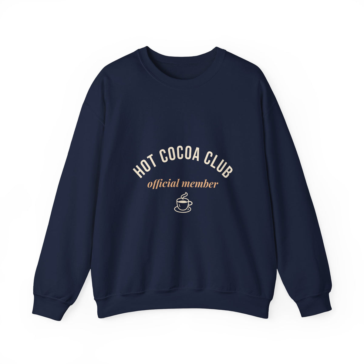 Hot Cocoa Club Sweatshirt — Cozy Christmas Crewneck