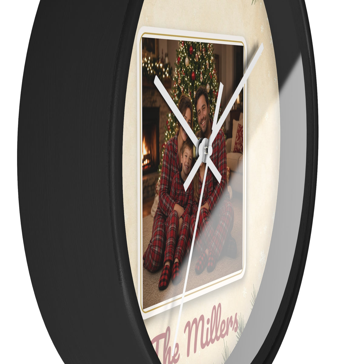 Personalized Photo Wall Clock — Custom Kids Face Clock Gift