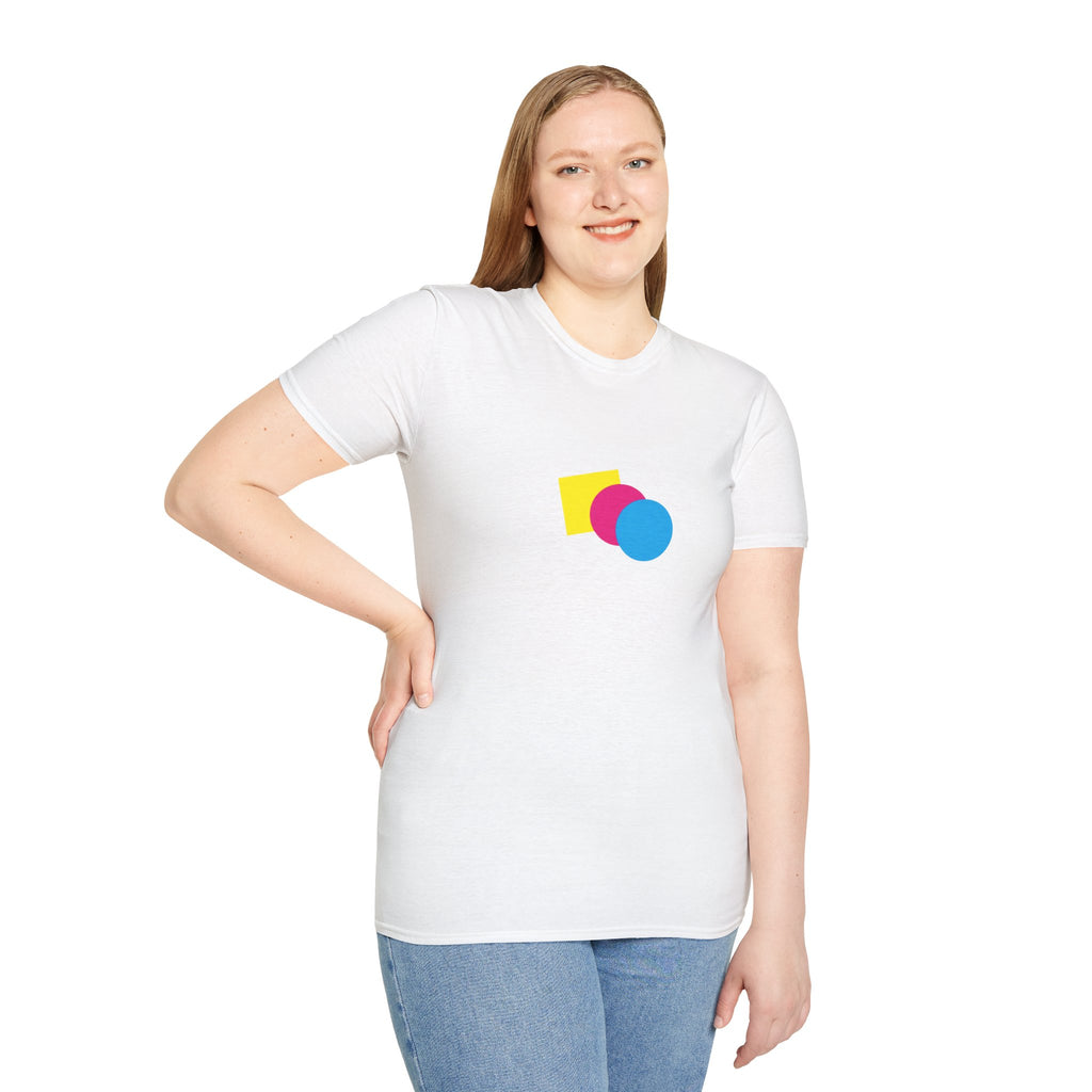 My Company  Logo T-Shirt — Branded Company Tee with Colorful CMYK Logo