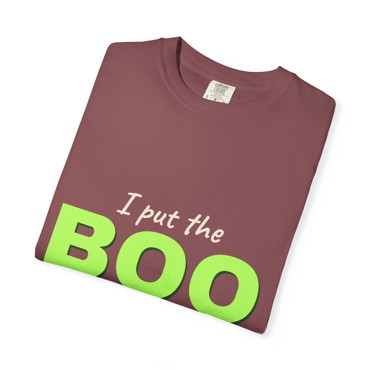 I Put the Boo in Bootiful Shirt — Funny Halloween Pun Tee