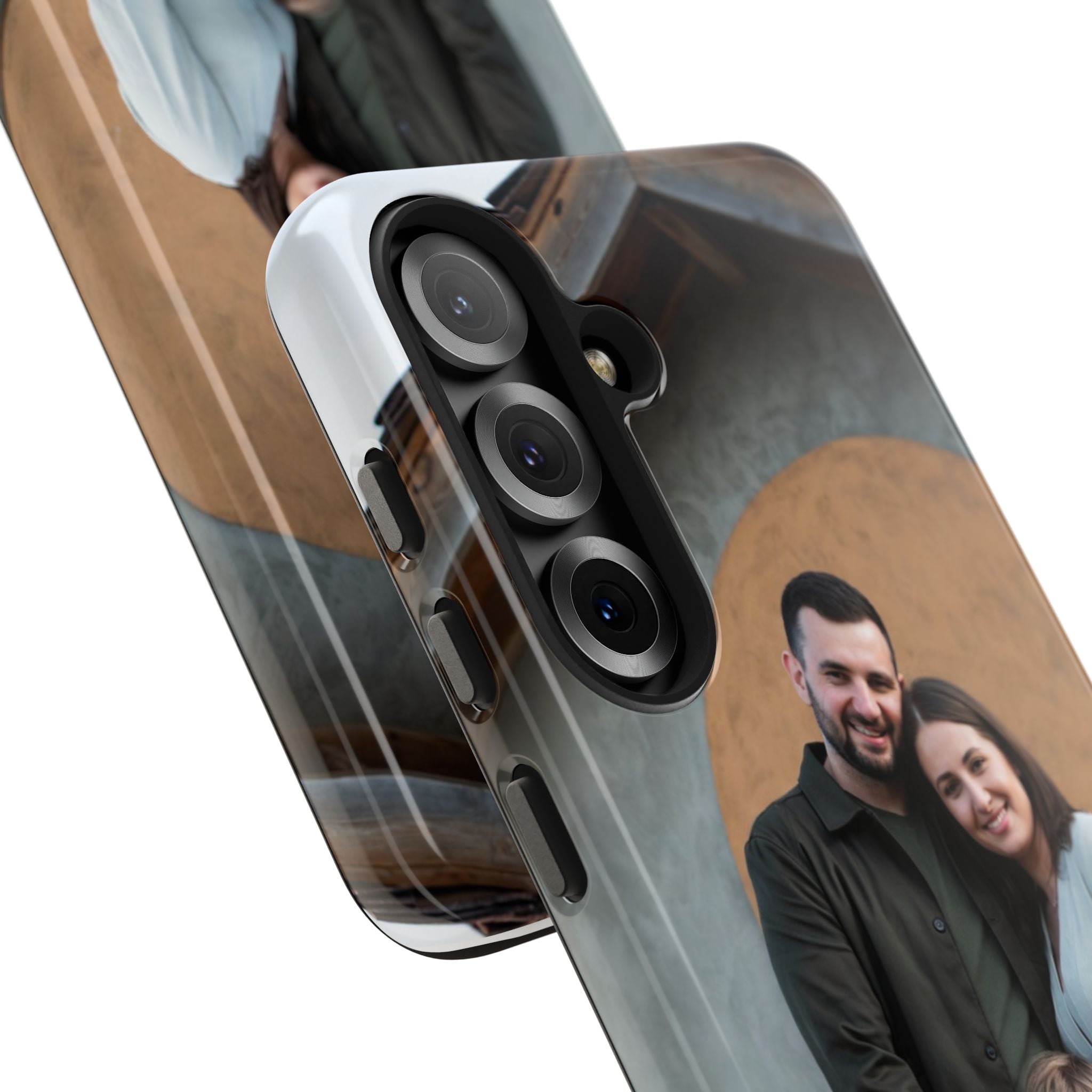 Personalized Tough Phone Case — Custom Text Protective Phone Cover