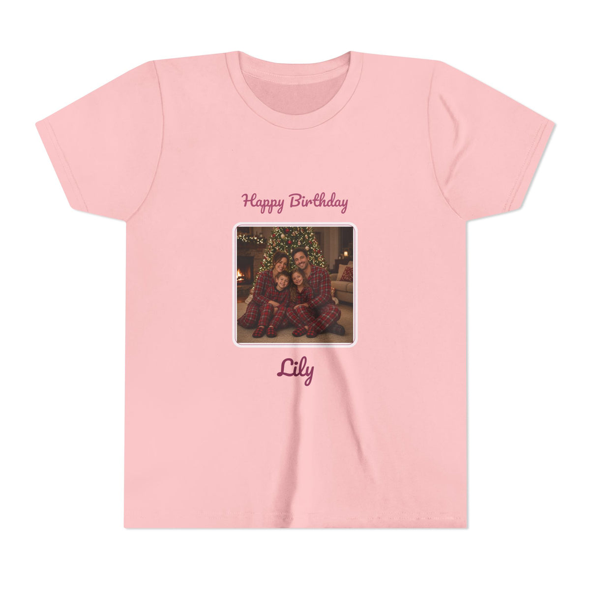 Birthday Girl Youth Tee — Floral Daisy Kids Birthday Shirt