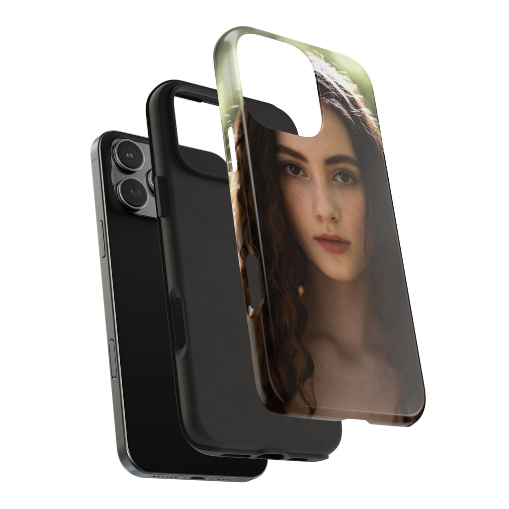 Portrait Tough Phone Case — Custom Photo Protective Phone Cover
