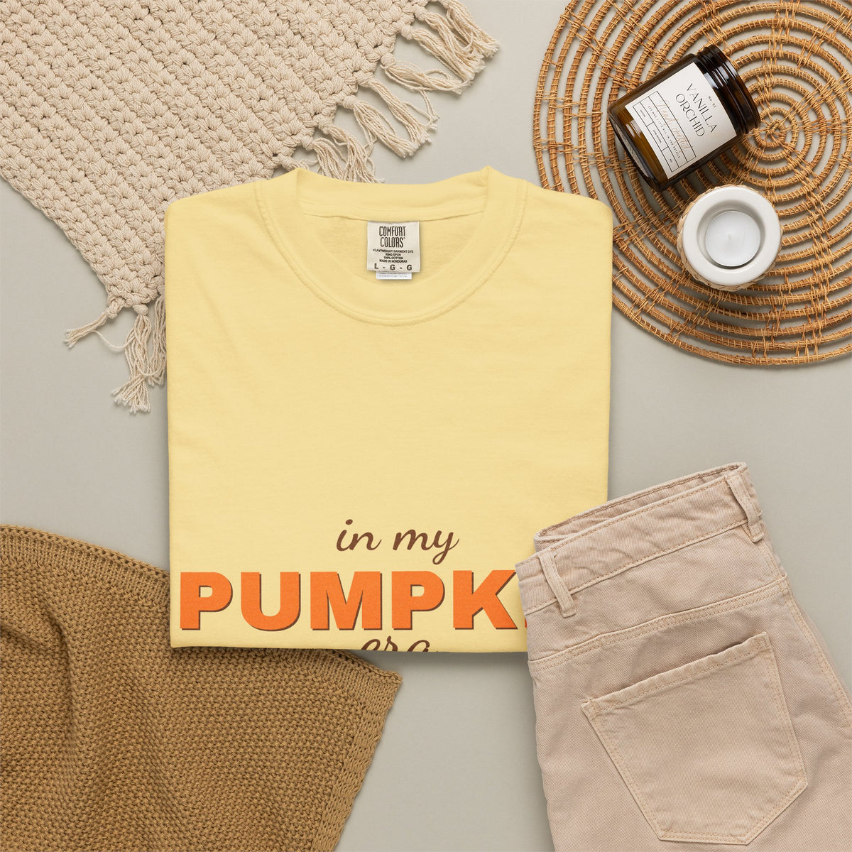 In My Pumpkin Era Shirt — Cute Fall Halloween Tee for Women