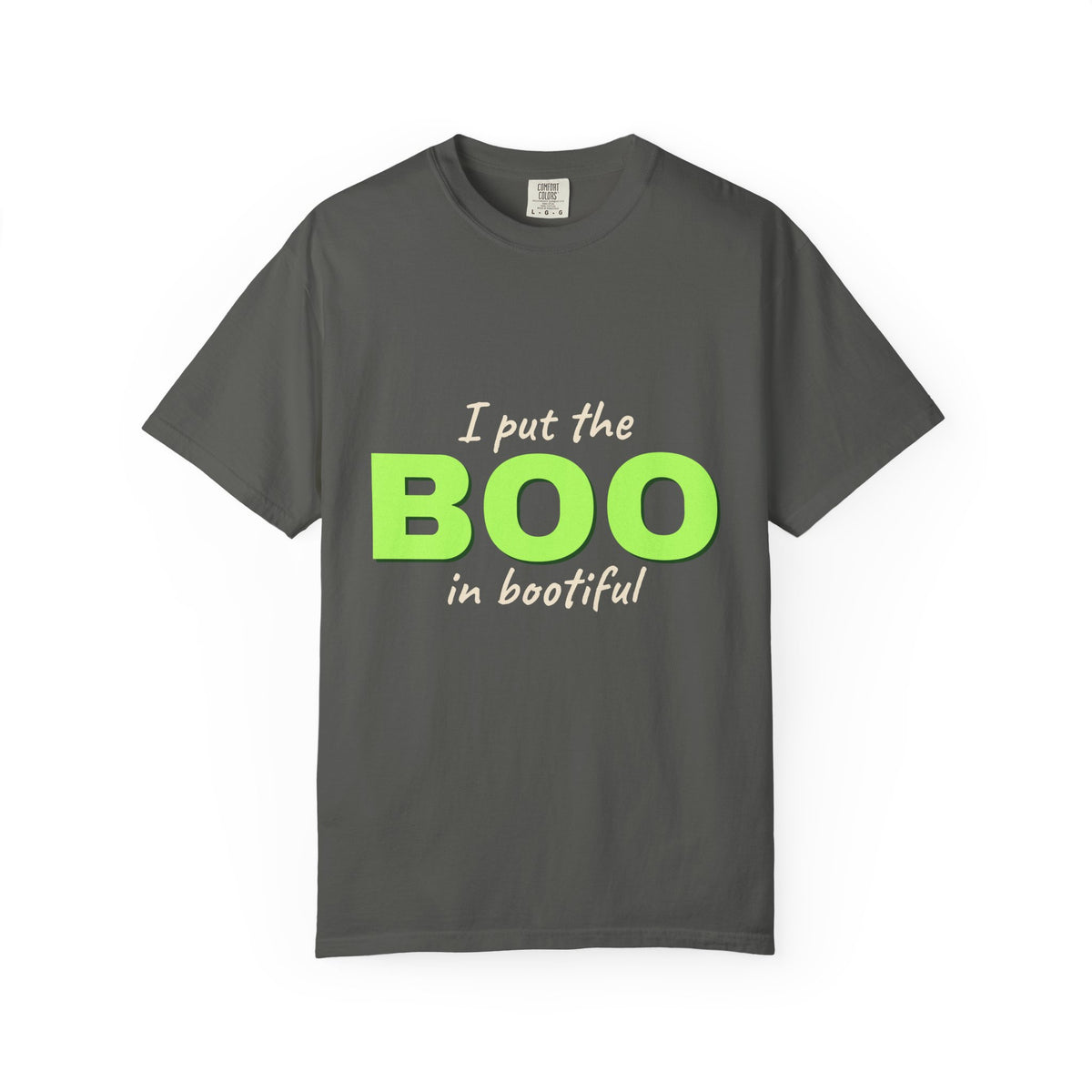 I Put the Boo in Bootiful Shirt — Funny Halloween Pun Tee