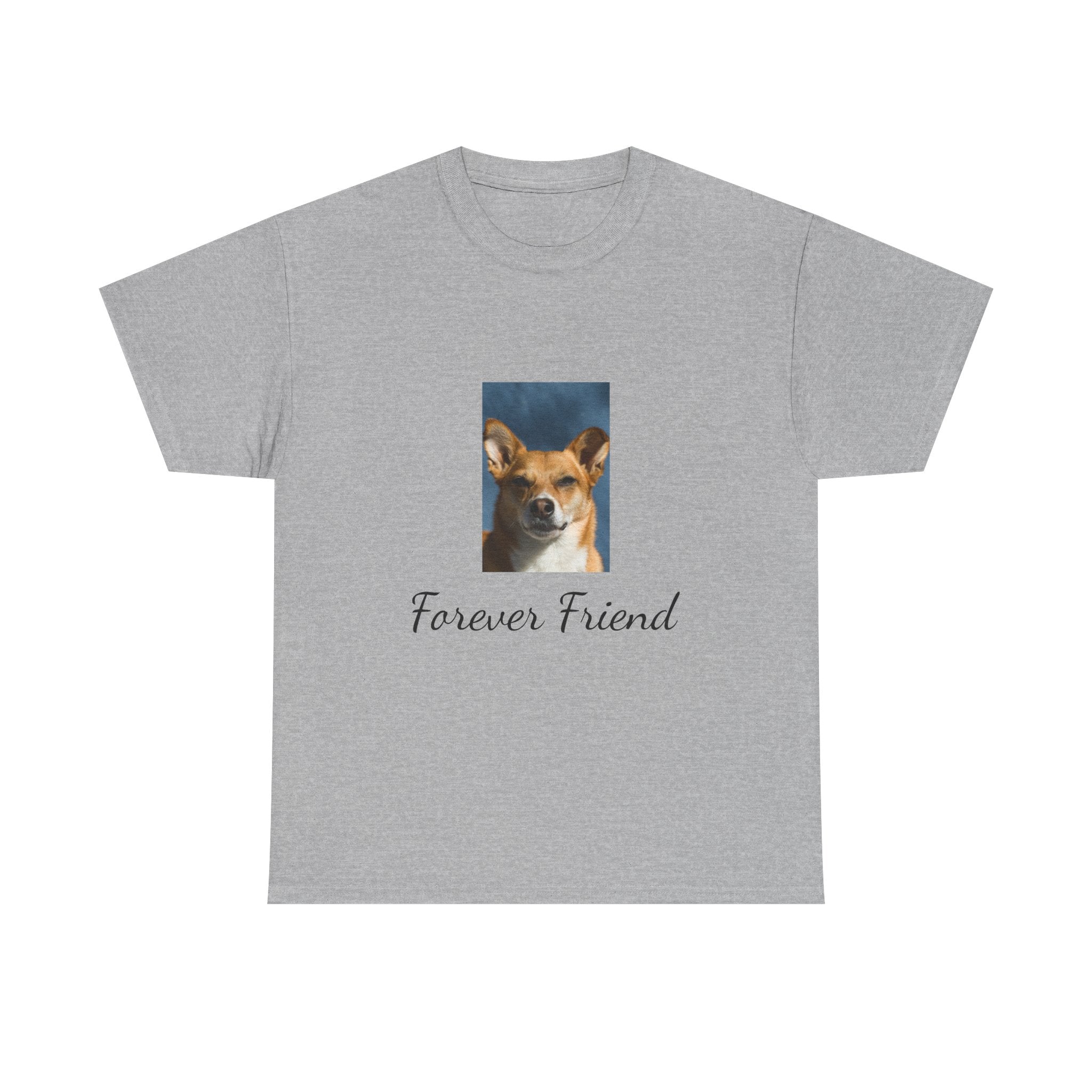 Dog Photo Tee — "Forever Friend" Rescue Pet Tribute T-Shirt