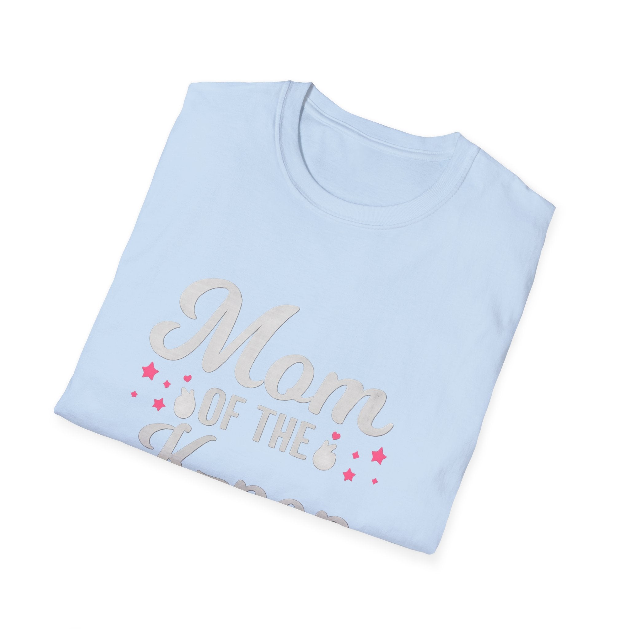 Mom of the K-pop Girl T-Shirt  Kpop Fan Tee, Cute Floral Lettering