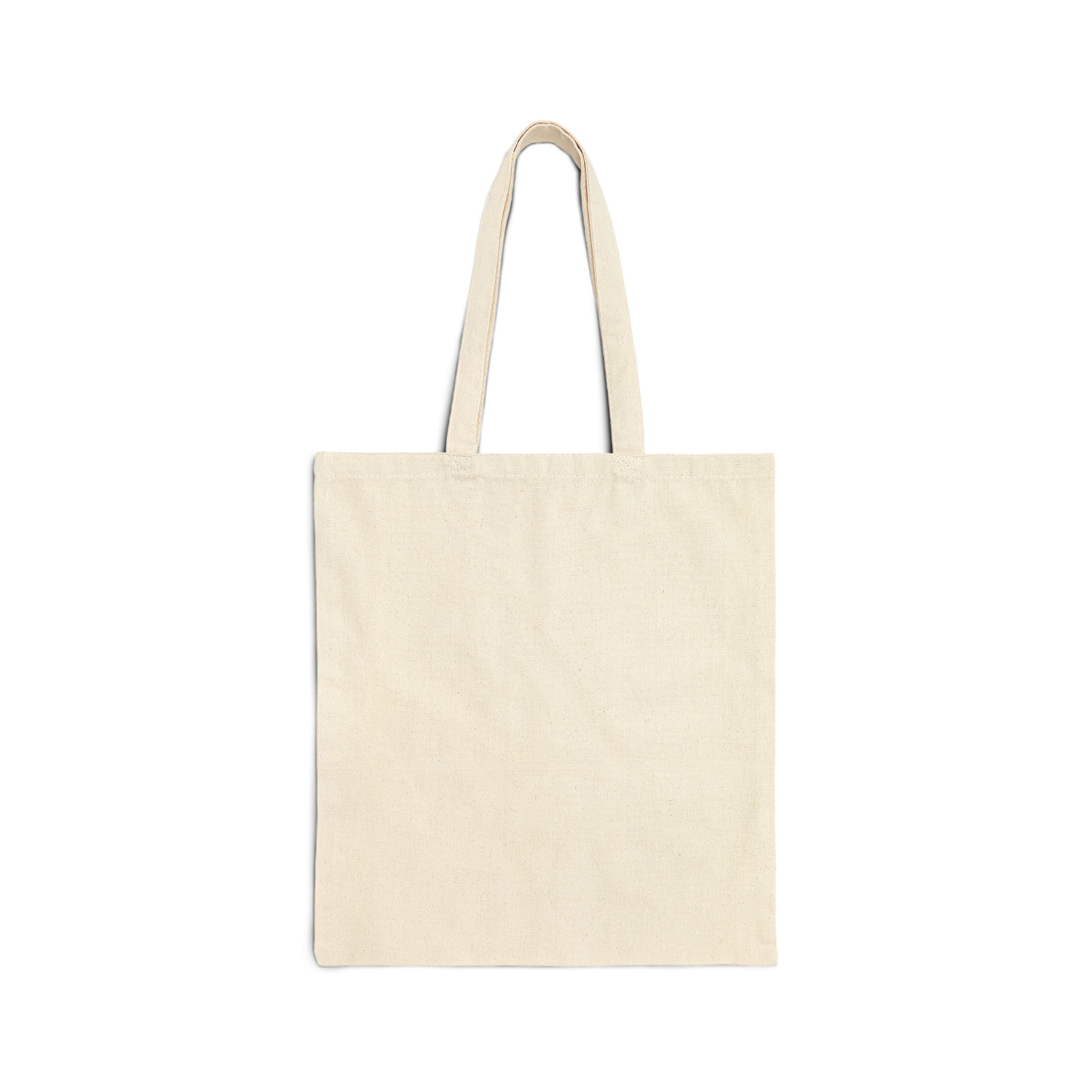 Tote Bag — "GRL POWER" Feminist Fist Canvas Tote, Empowerment Grocery & Everyday Reusable Bag