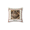 Personalized Pet Photo Pillow – Custom Dog or Cat Picture & Name Throw Pillow