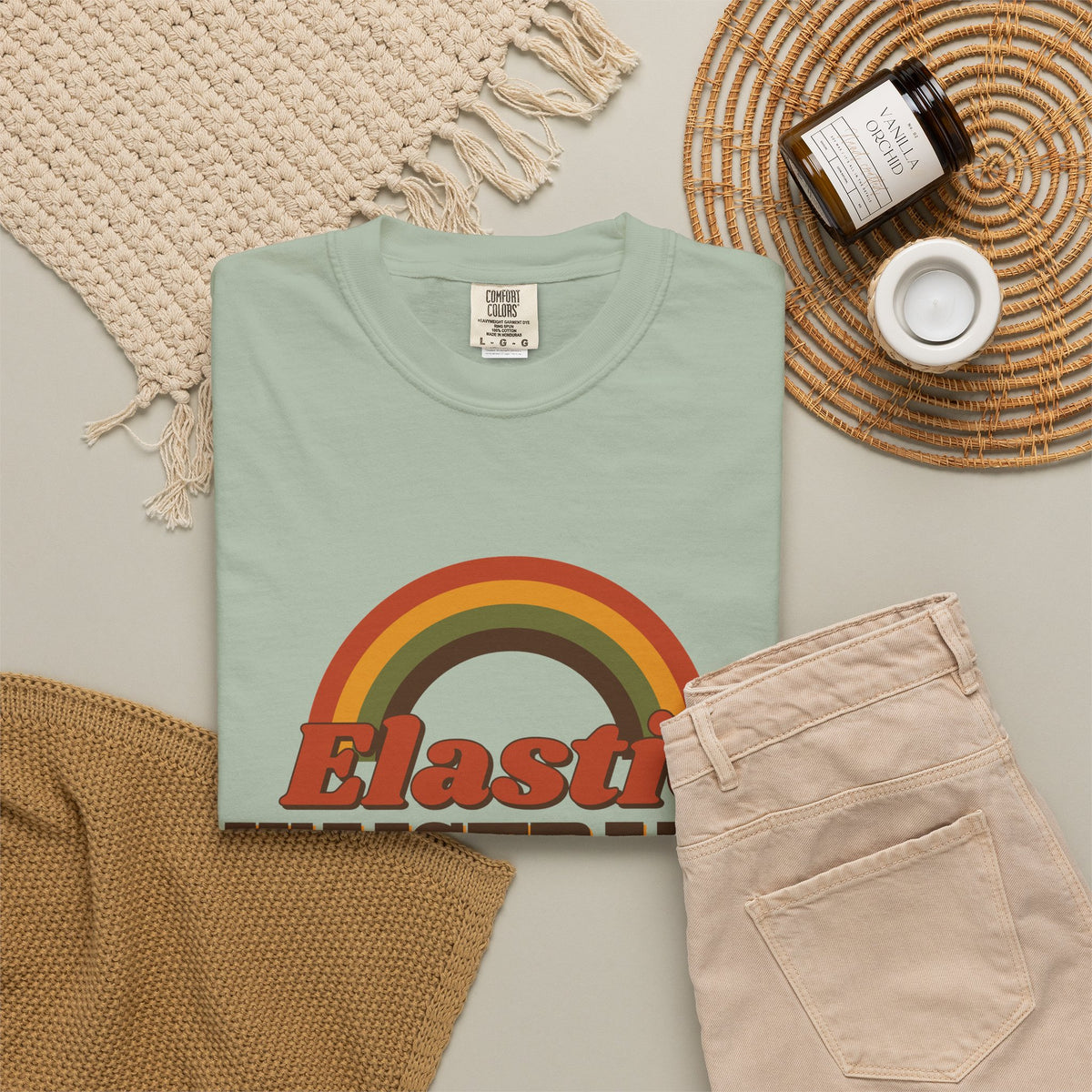 Elastic Waistband Season Shirt — Funny Retro Thanksgiving Tee
