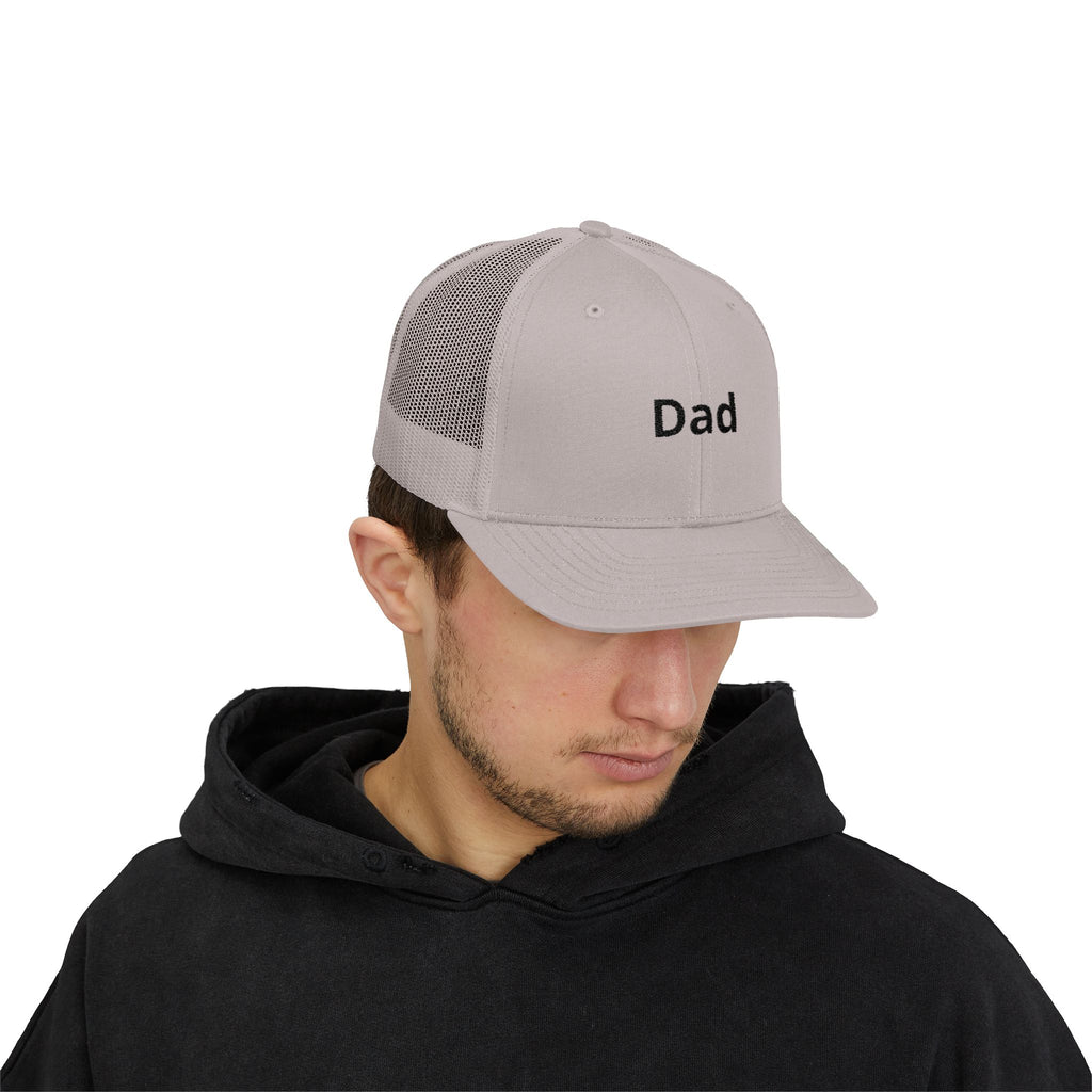 Mom Snapback Trucker Cap — Minimal Embroidered Mom Hat, Mother’s Day Gift