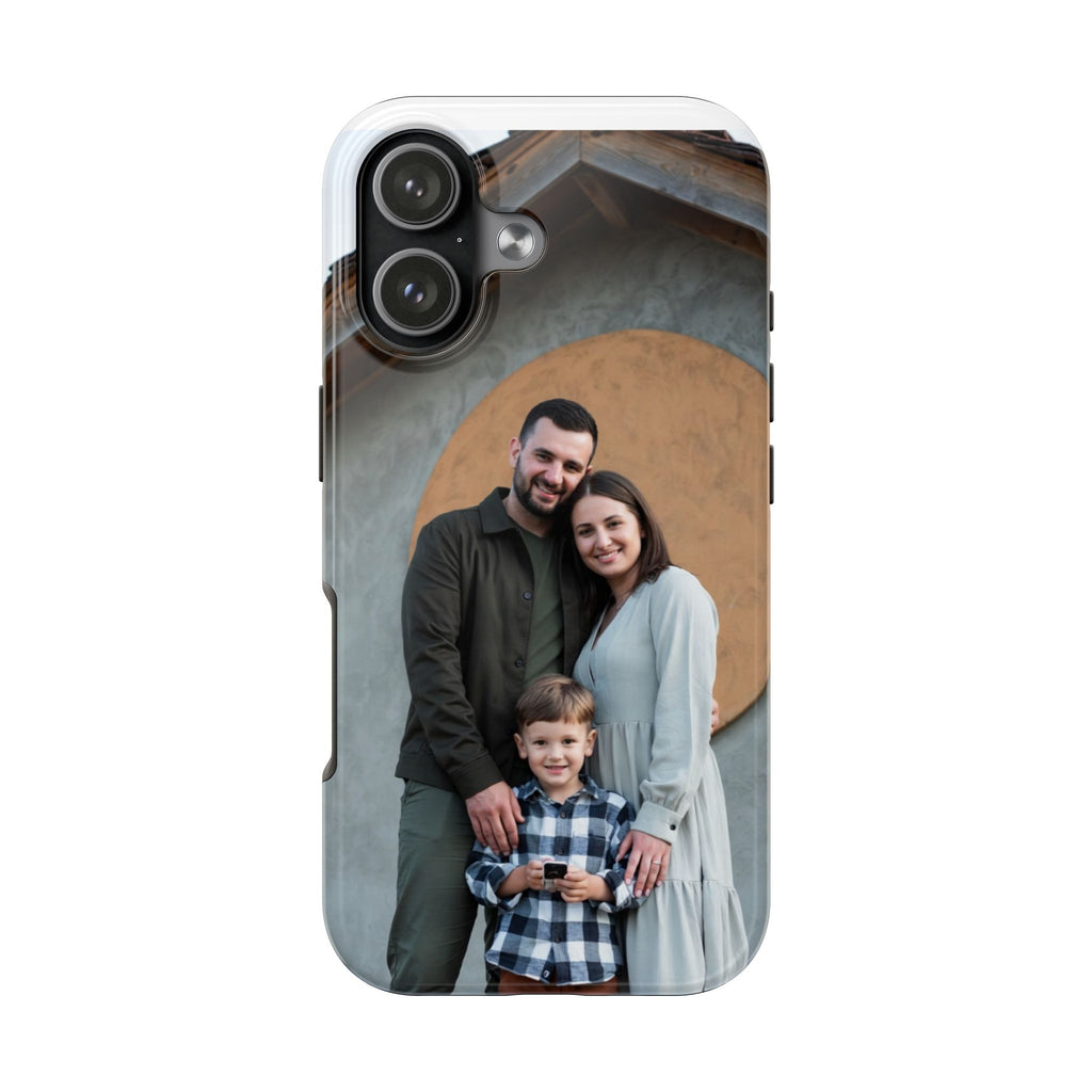 Personalized Tough Phone Case — Custom Text Protective Phone Cover