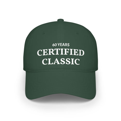 Certified Classic 60 Years Baseball Cap