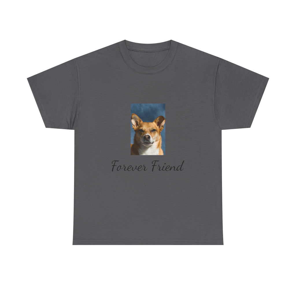 Dog Photo Tee — "Forever Friend" Rescue Pet Tribute T-Shirt