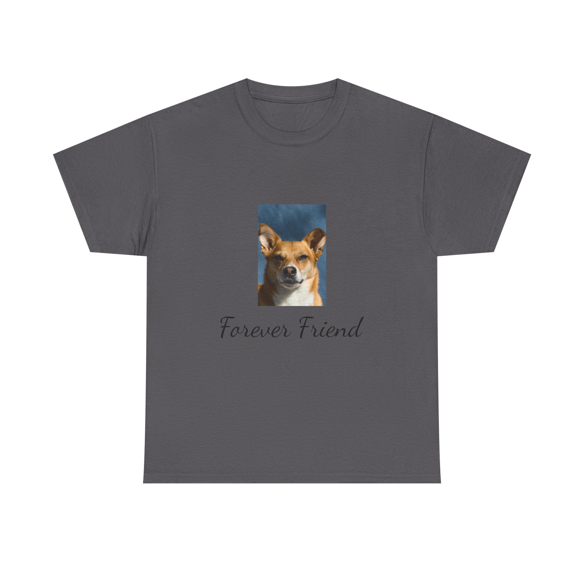 Dog Photo Tee — "Forever Friend" Rescue Pet Tribute T-Shirt
