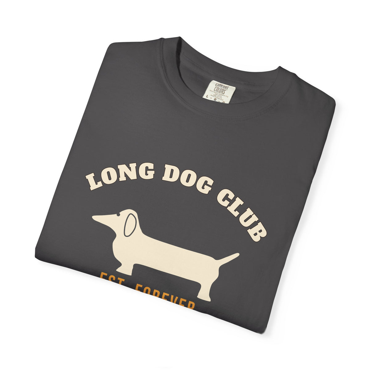 Long Dog Club Shirt — Retro Dachshund Mom & Dad Tee