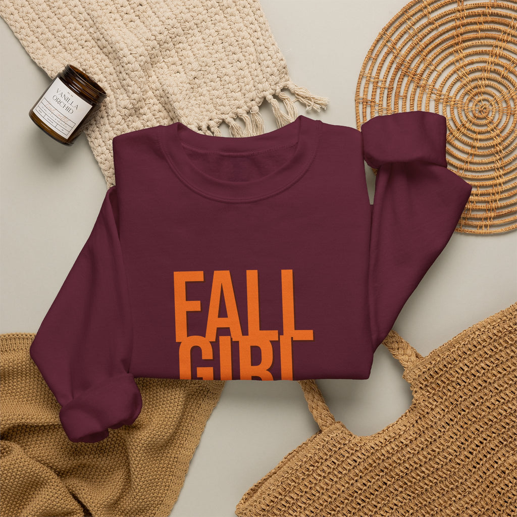 Fall Girl Autumn Edition Sweatshirt — Cozy Seasonal Crewneck