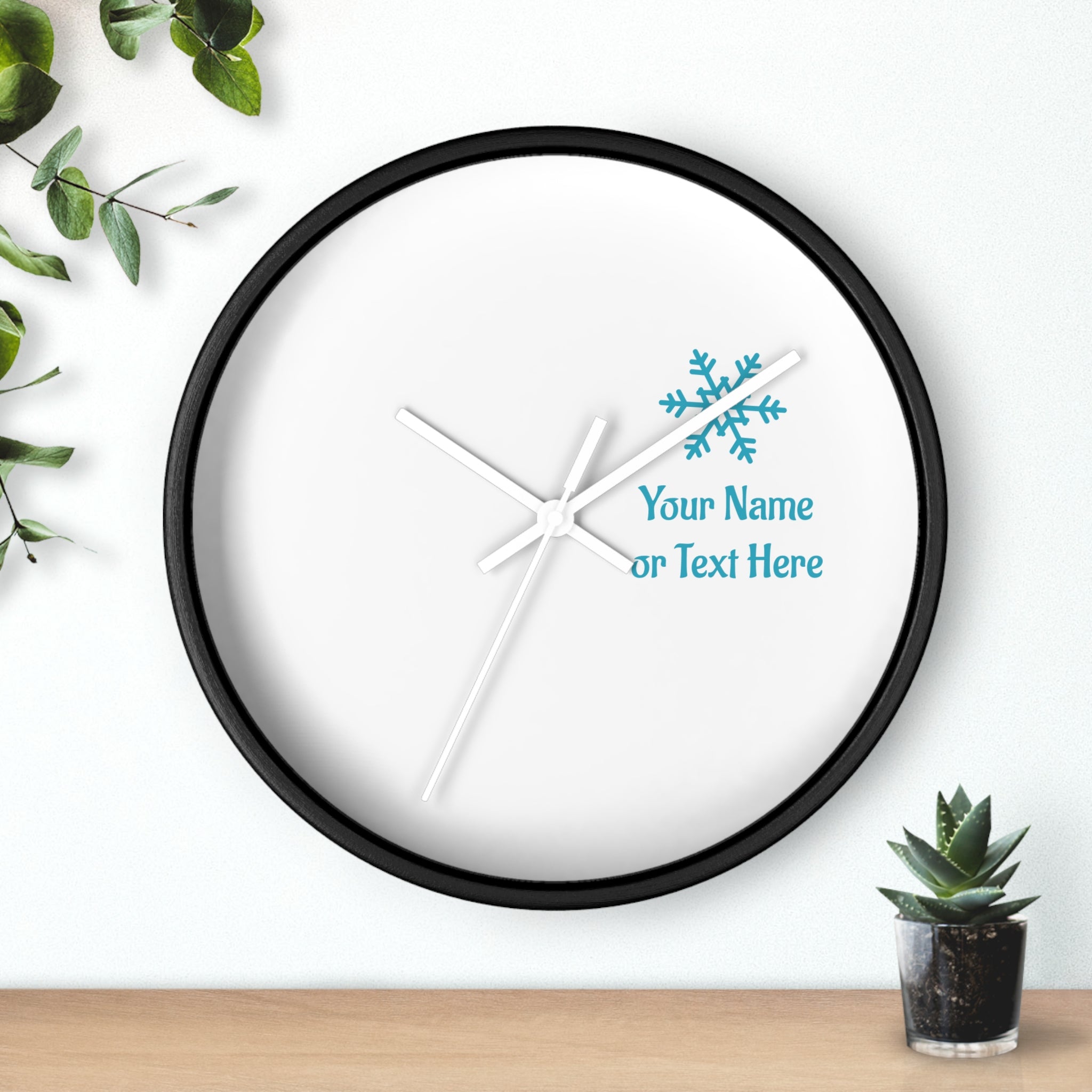 Personalized Photo Wall Clock — Custom Kids’ Face Clock for Nursery & Family Room