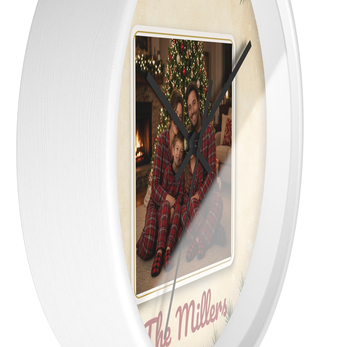 Personalized Photo Wall Clock — Custom Kids Face Clock Gift