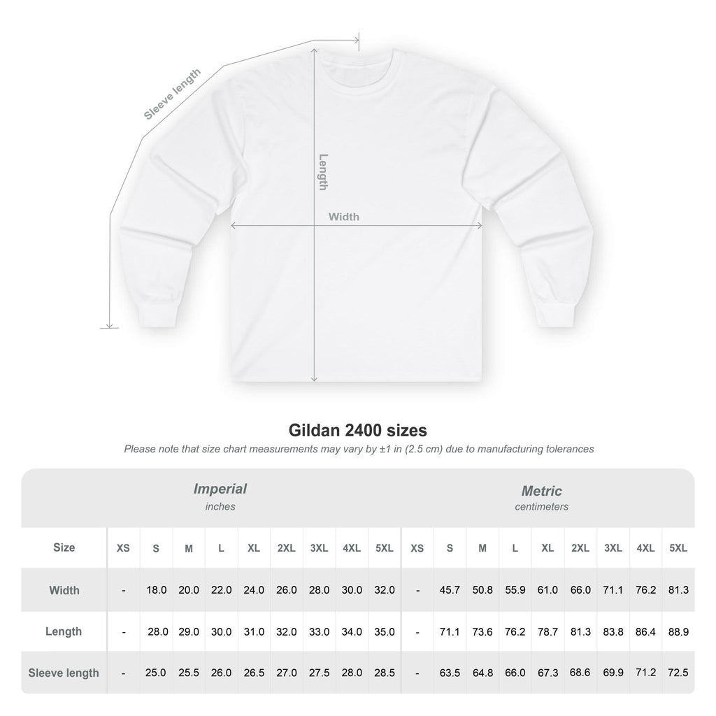 Your Text -- Long Sleeve Tee — Golden Retriever Photo Shirt