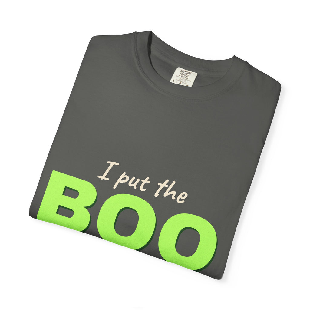 I Put the Boo in Bootiful Shirt — Funny Halloween Pun Tee