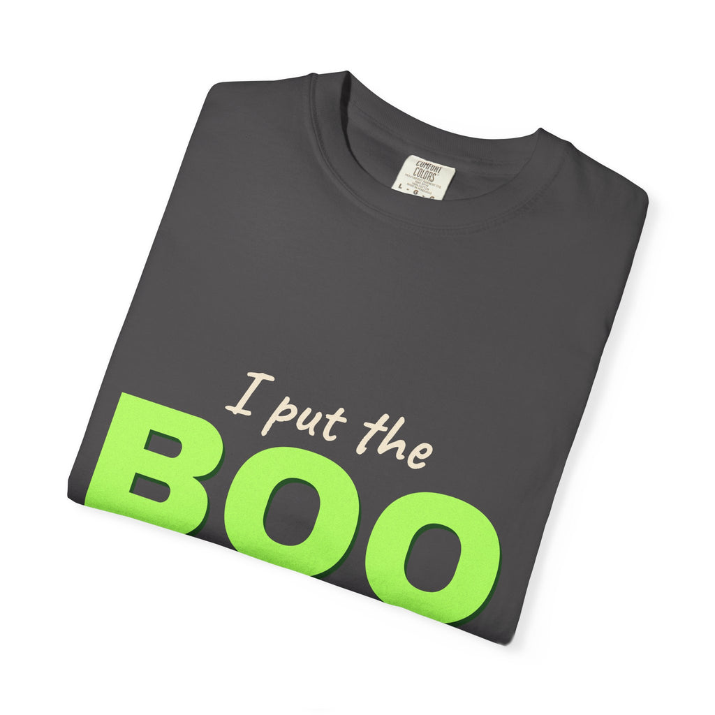 I Put the Boo in Bootiful Shirt — Funny Halloween Pun Tee