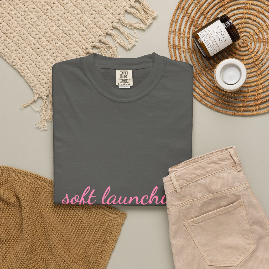 Soft Launching My Personality Shirt — Funny Y2K Main Character Tee