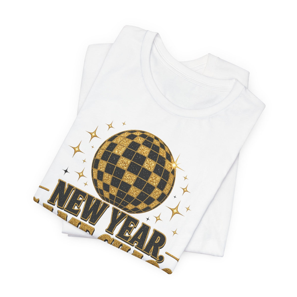 New Year Same Chaos 2027 Shirt — Funny Disco Ball New Years Eve Tee