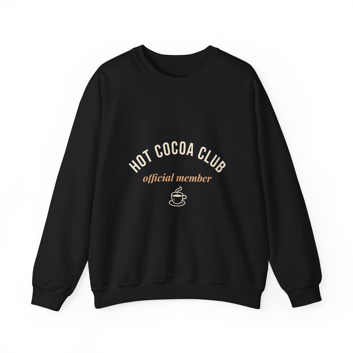 Hot Cocoa Club Sweatshirt — Cozy Christmas Crewneck