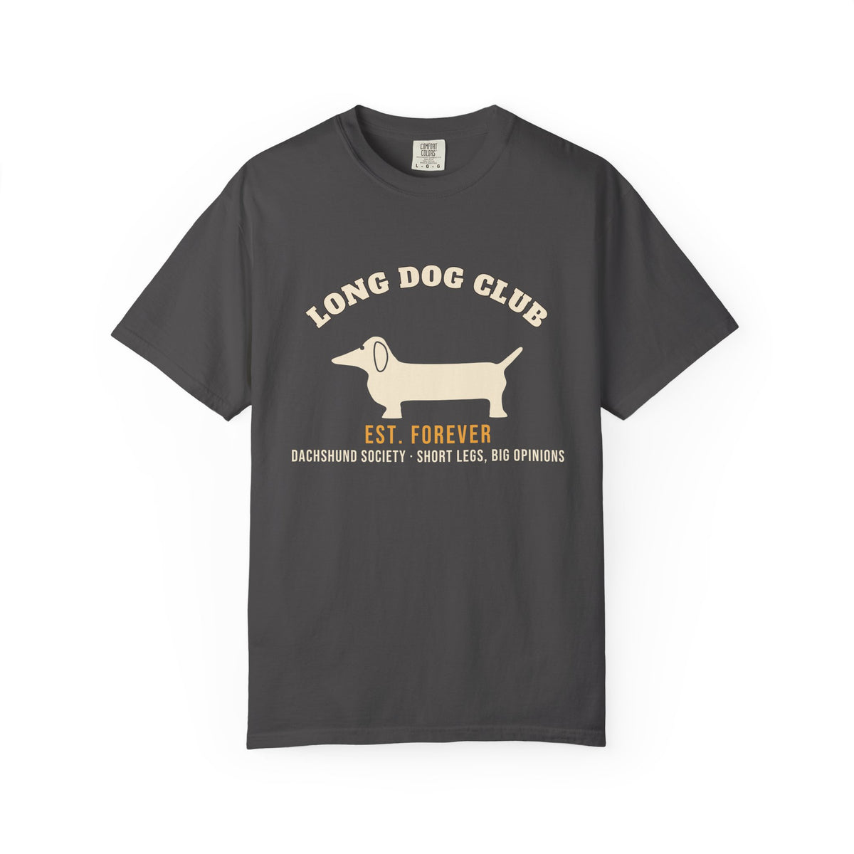 Long Dog Club Shirt — Retro Dachshund Mom & Dad Tee