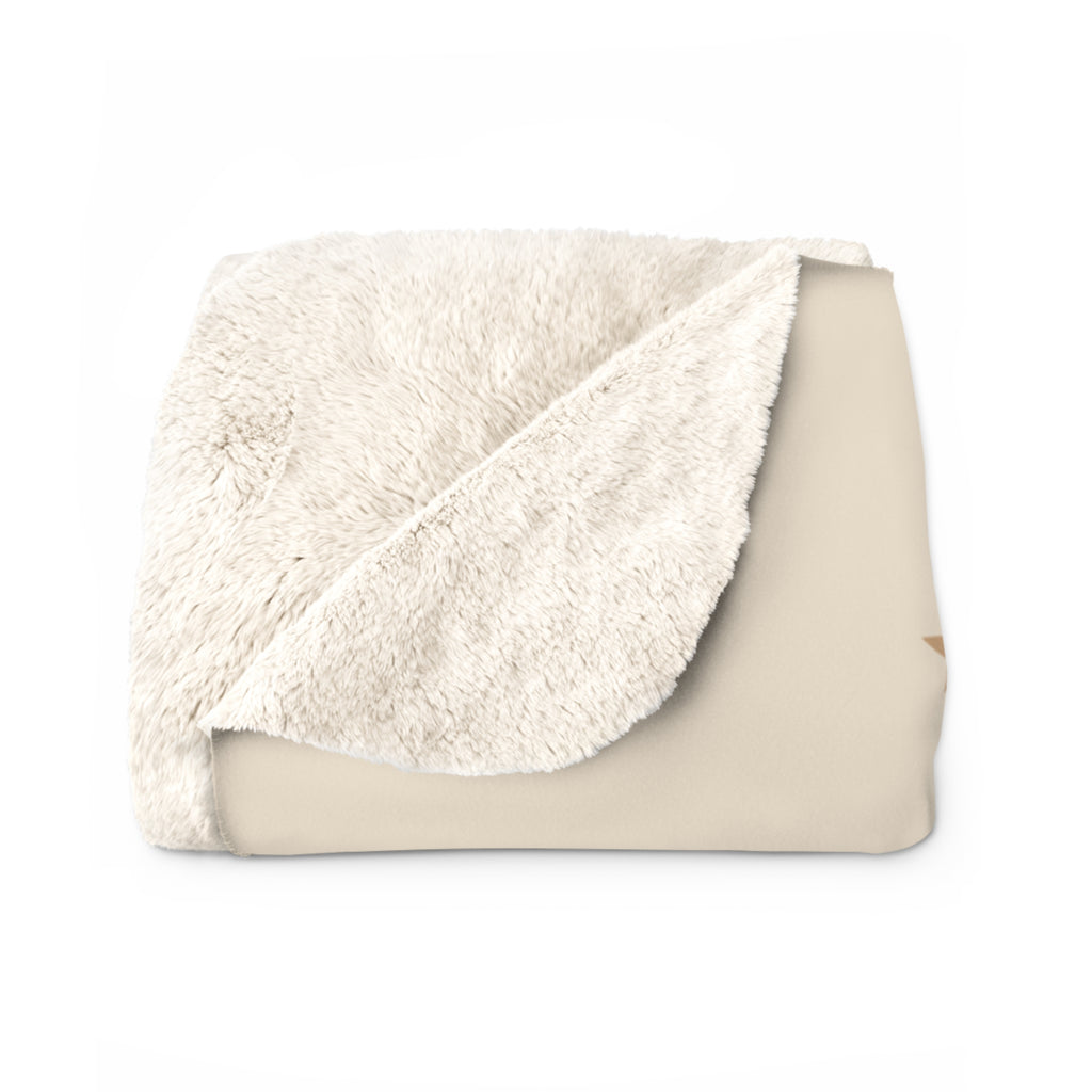 Less Hustle More Cozy Sherpa Blanket — Coffee Lover Fleece Throw