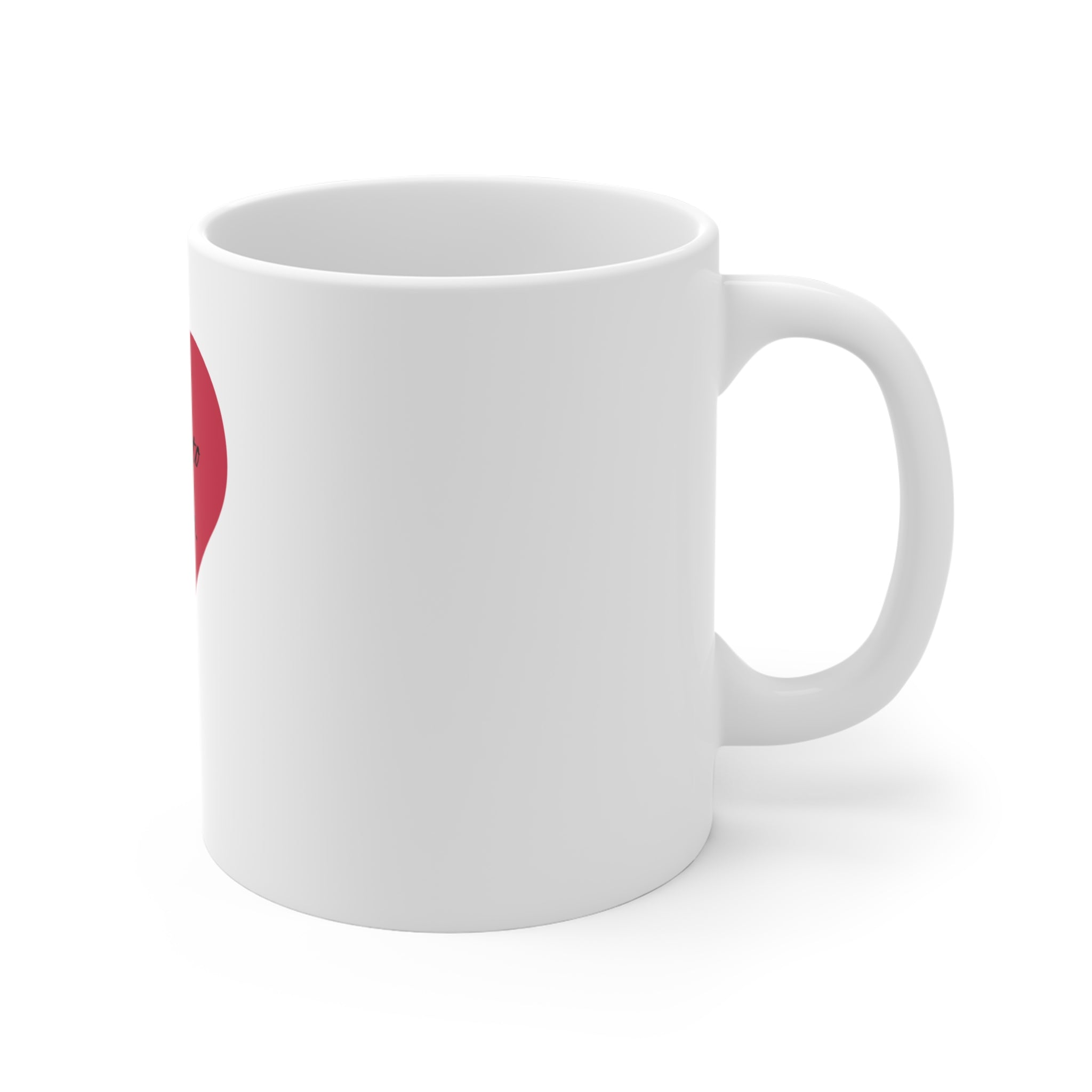 Cat Lover Mug - "Love You to the Moon" 11oz Ceramic Coffee Cup