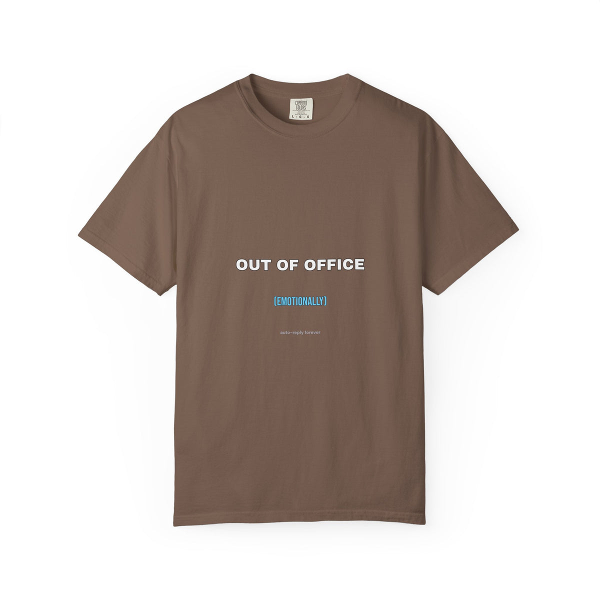 Out of Office Emotionally Shirt — Funny Burnout Friday Tee