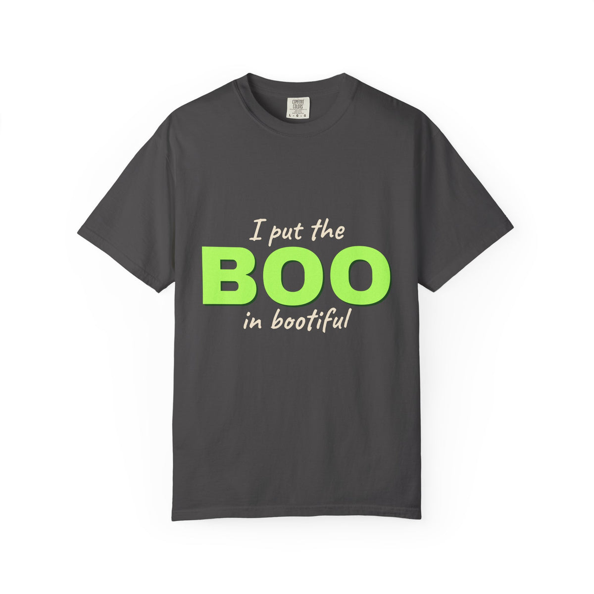 I Put the Boo in Bootiful Shirt — Funny Halloween Pun Tee