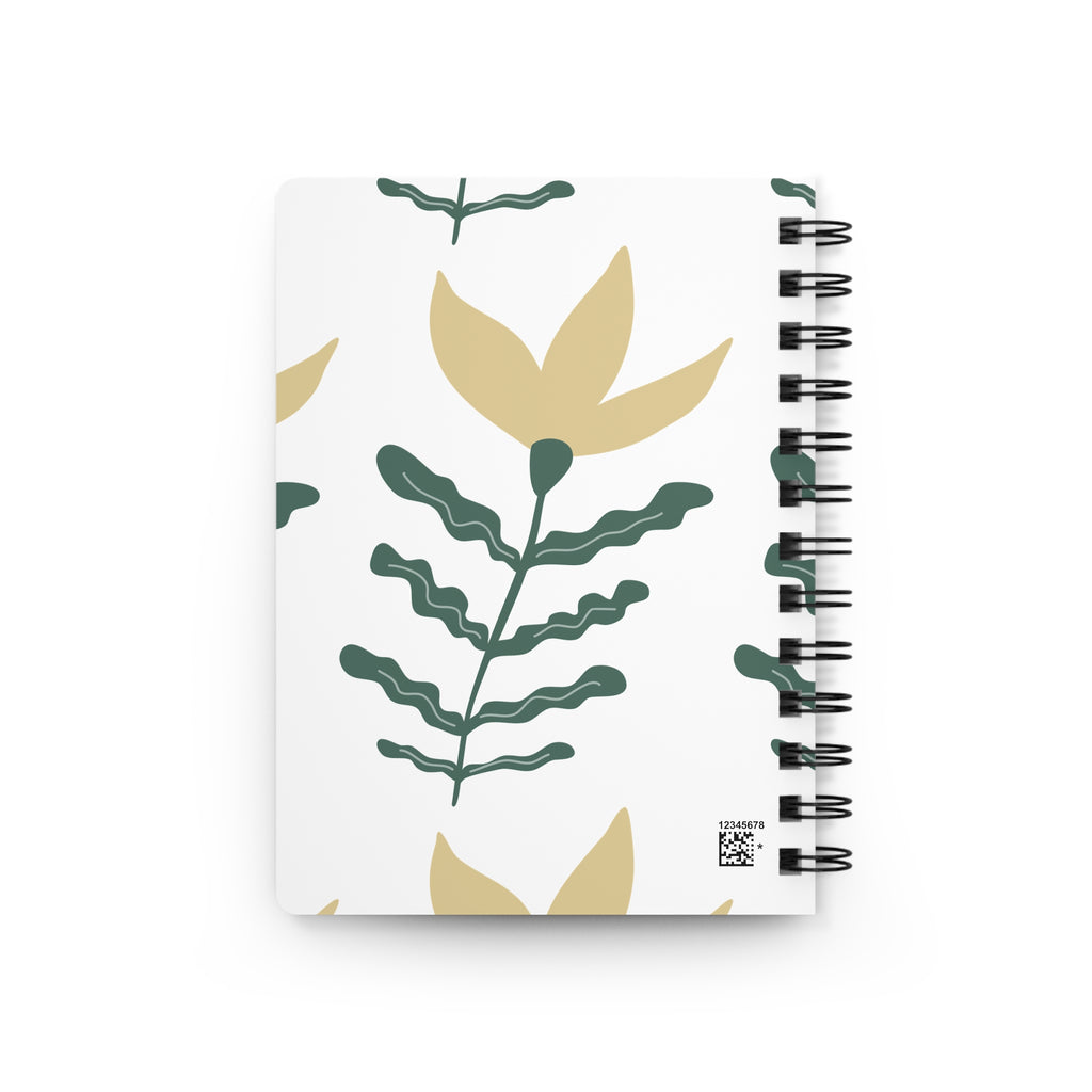 Spiral Notebook — Personalized 3rd Grade Teacher Journal with Floral Design (Custom Name)