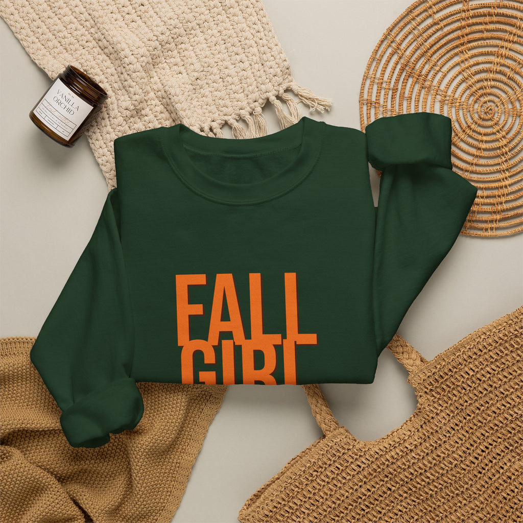 Fall Girl Autumn Edition Sweatshirt — Cozy Seasonal Crewneck