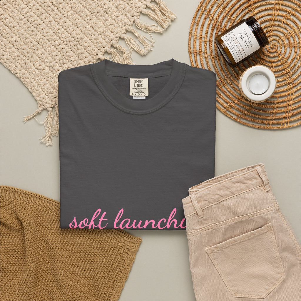 Soft Launching My Personality Shirt — Funny Y2K Main Character Tee