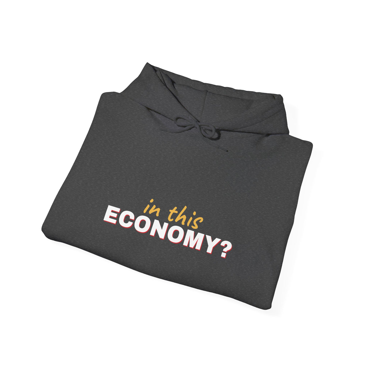 In This Economy Hoodie — Funny Adulting Sweatshirt