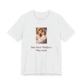 Our First Mother's Day Photo Tee — Personalized Floral Mother's Day T-Shirt