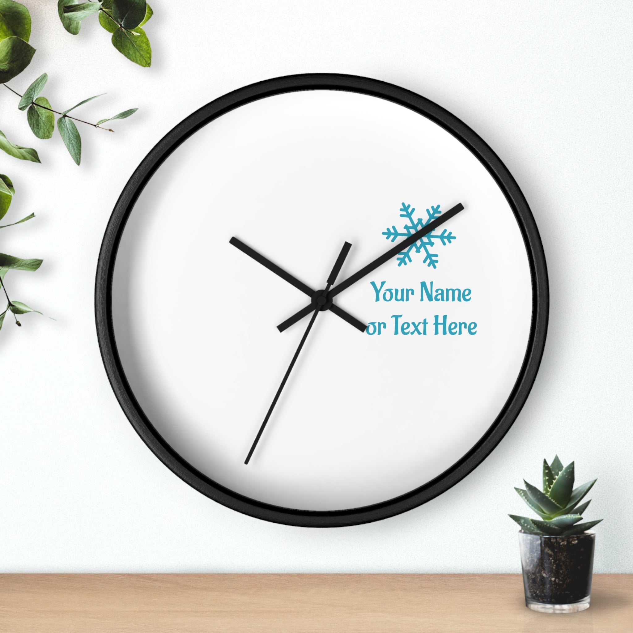 Personalized Photo Wall Clock — Custom Kids’ Face Clock for Nursery & Family Room