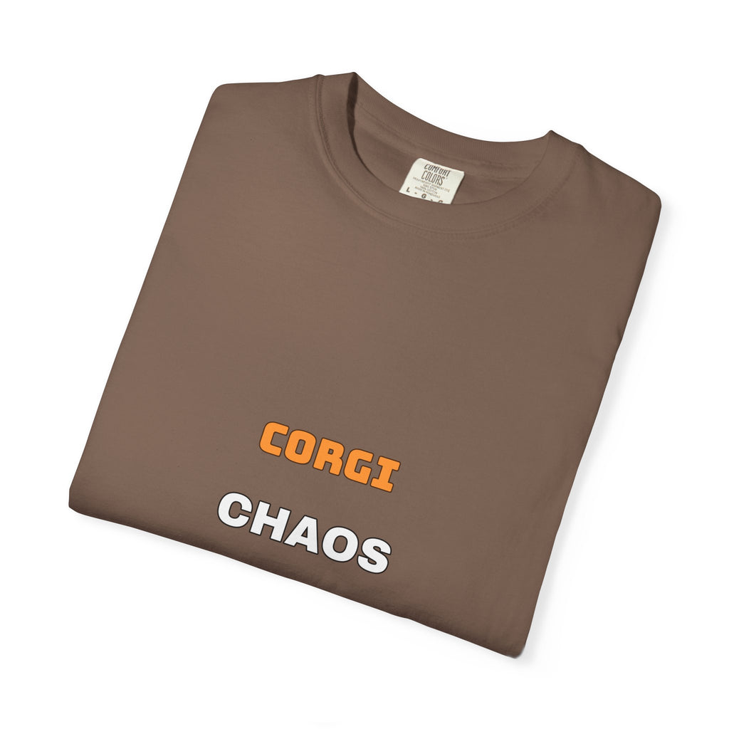 Corgi Chaos Coordinator Shirt — Funny Corgi Mom Dad Dog Tee