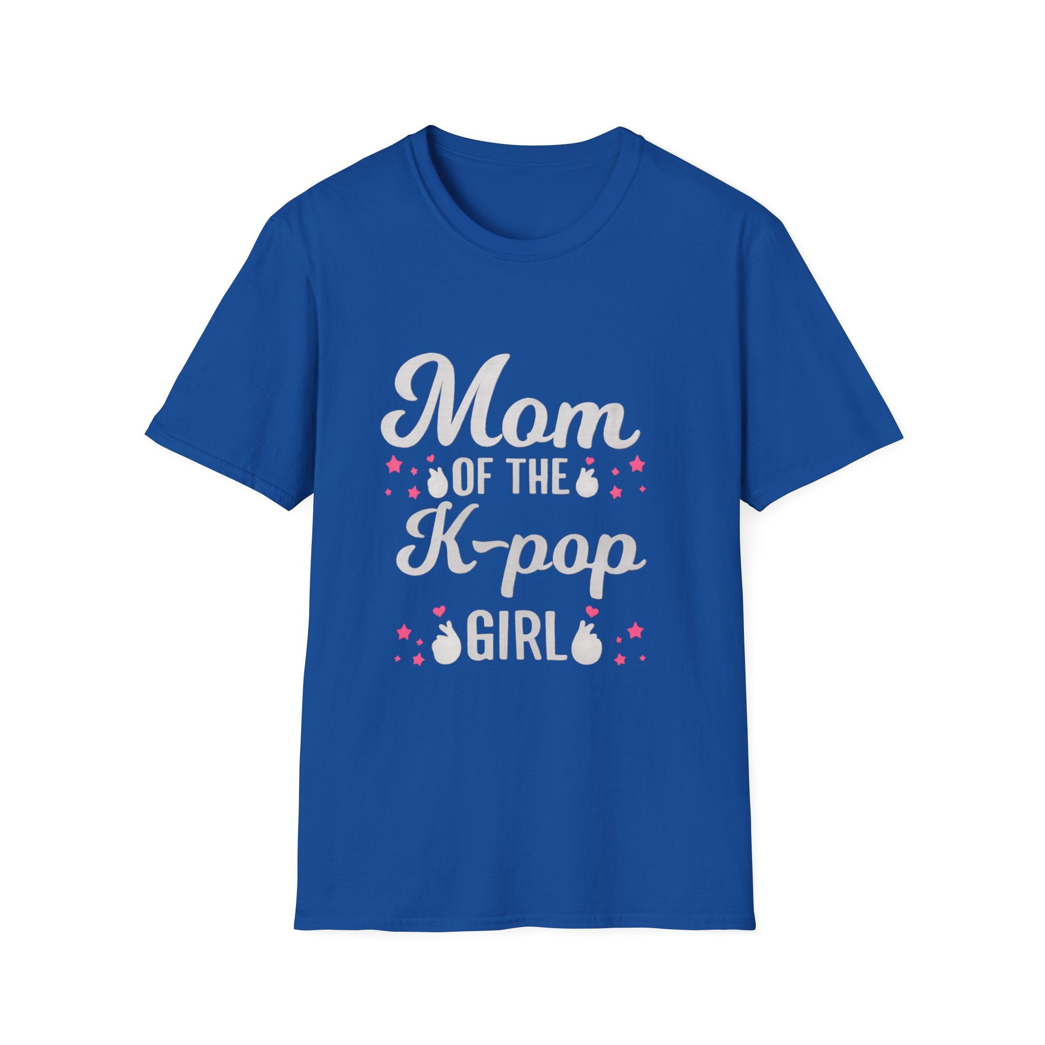 Mom of the K-pop Girl T-Shirt  Kpop Fan Tee, Cute Floral Lettering