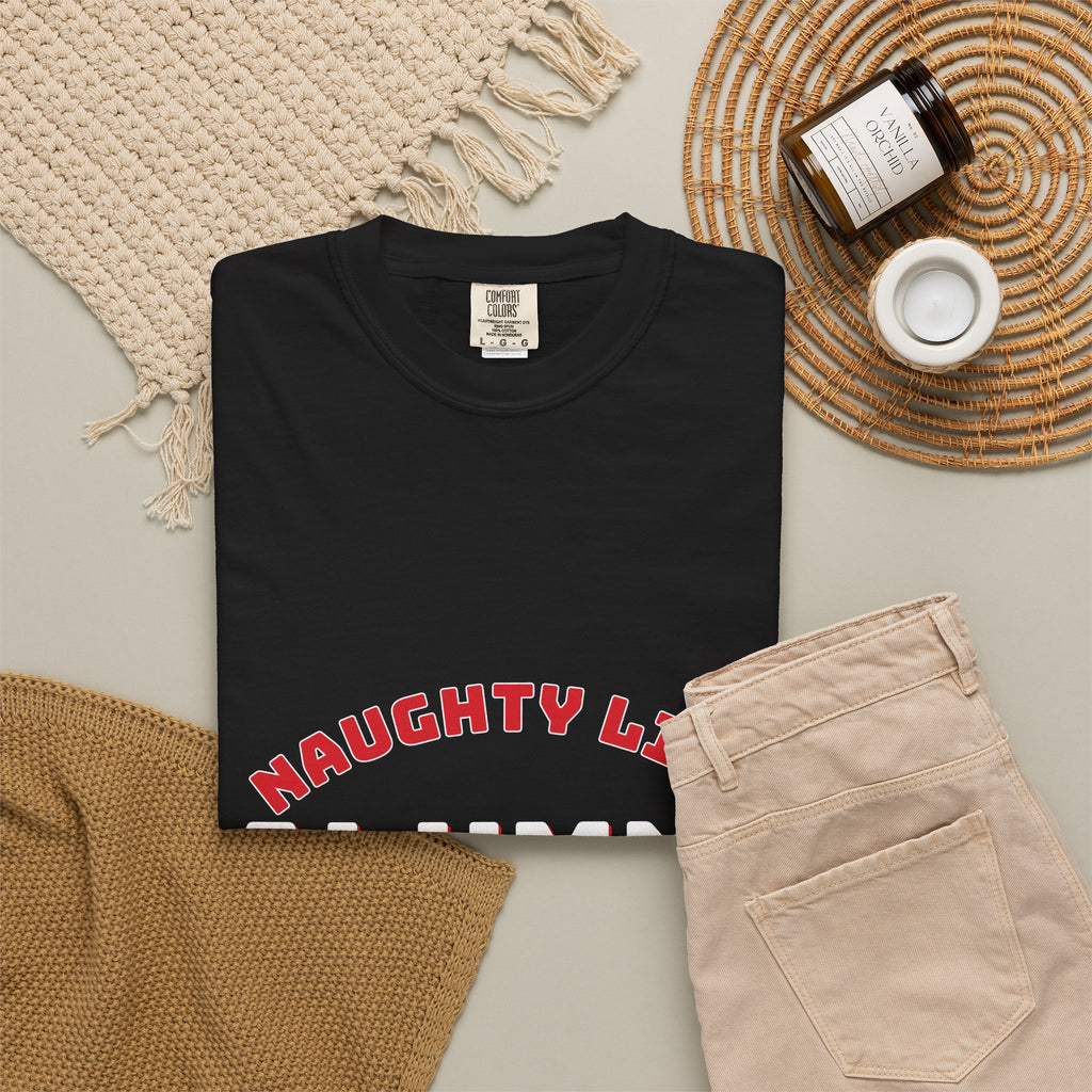 Naughty List Alumni Shirt — Funny Christmas Tee for Adults
