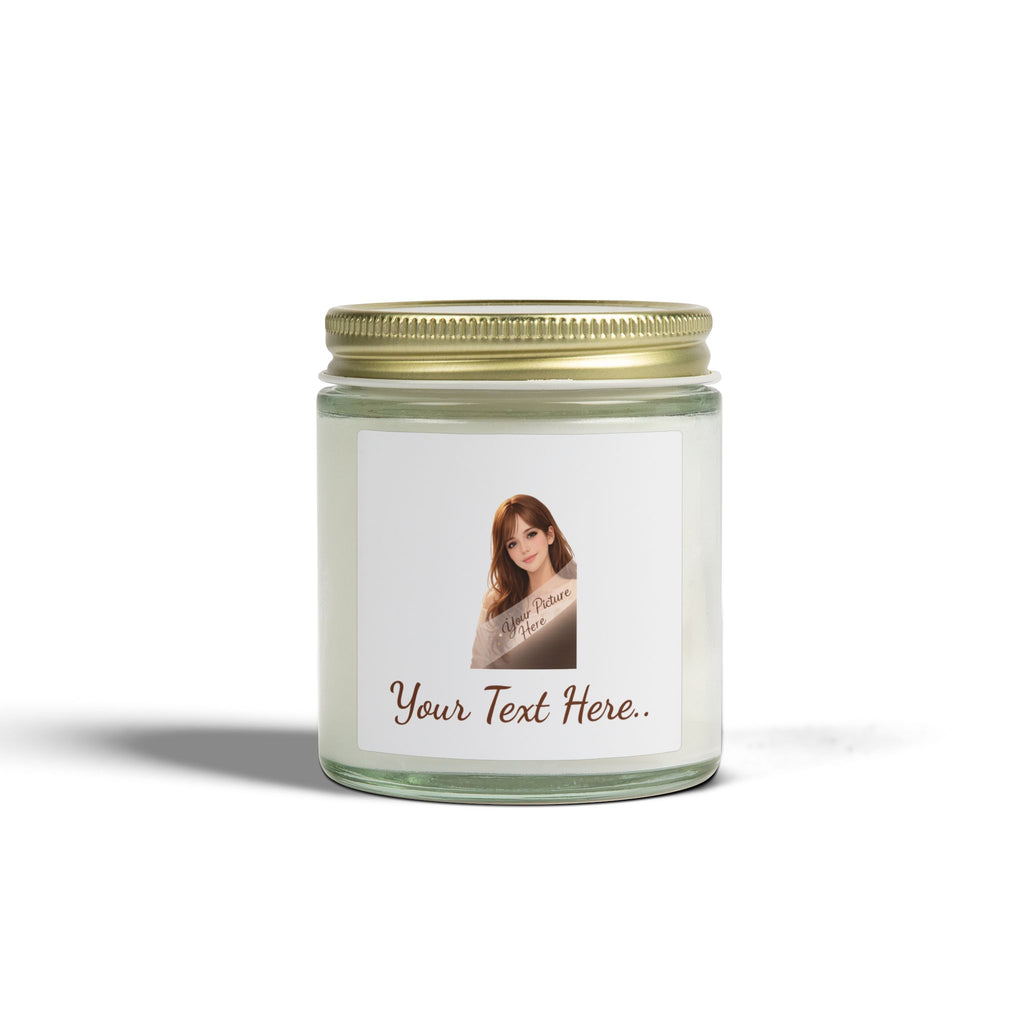 Santa Portrait Scented Candle — Coconut Apricot (4oz & 9oz)