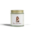 Santa Portrait Scented Candle — Coconut Apricot (4oz & 9oz)