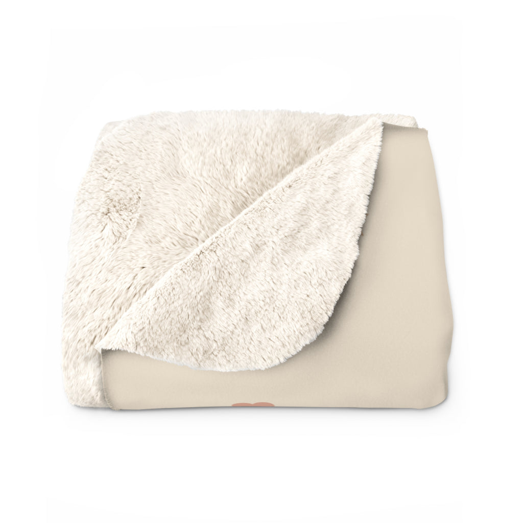 Less Hustle More Cozy Sherpa Blanket — Coffee Lover Fleece Throw